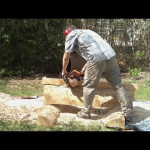 Chainsaw milling experiment